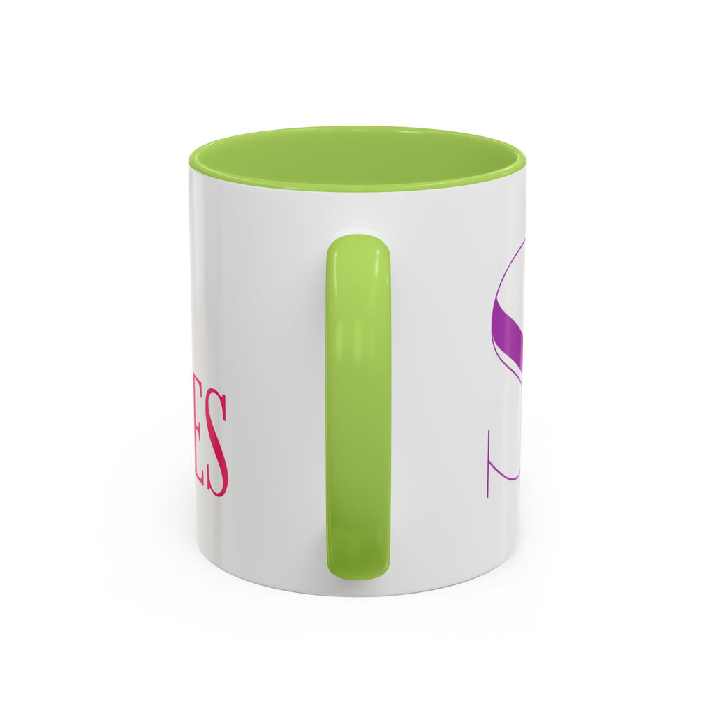 SKB Ministries Accent Coffee Mug — Inspirational Church Coffee Cup (11/15 oz)