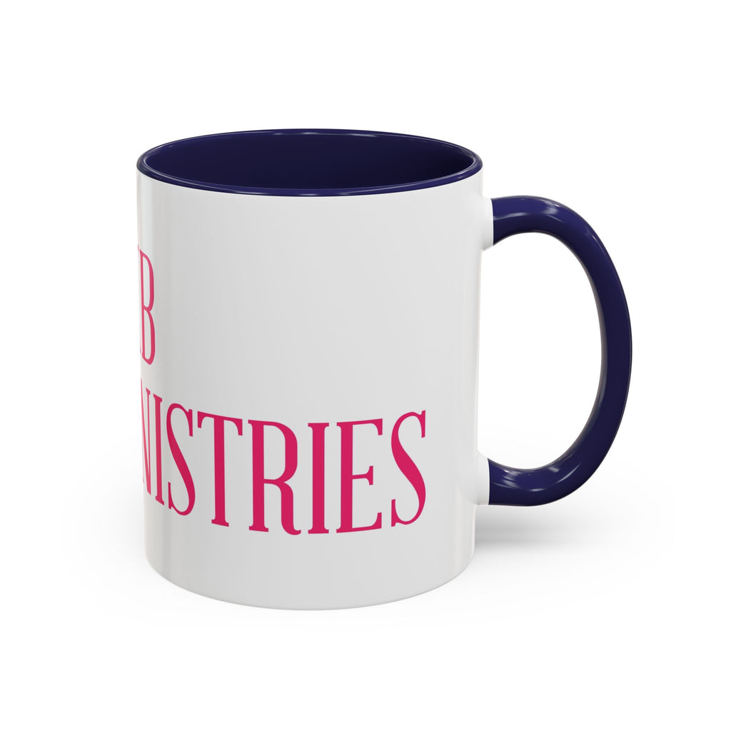 SKB Ministries Accent Coffee Mug — Inspirational Church Coffee Cup (11/15 oz)