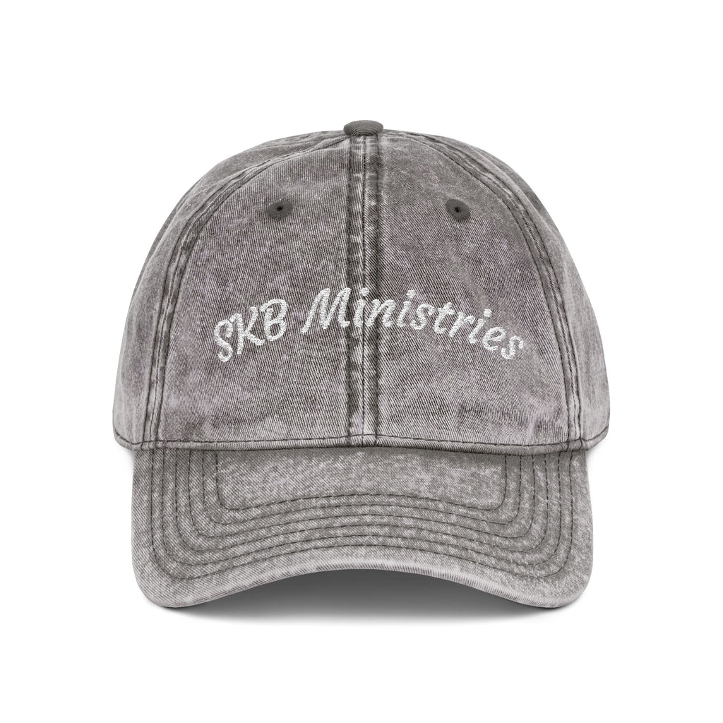 Vintage Embroidered Cap — SKB Ministries Washed Baseball Hat