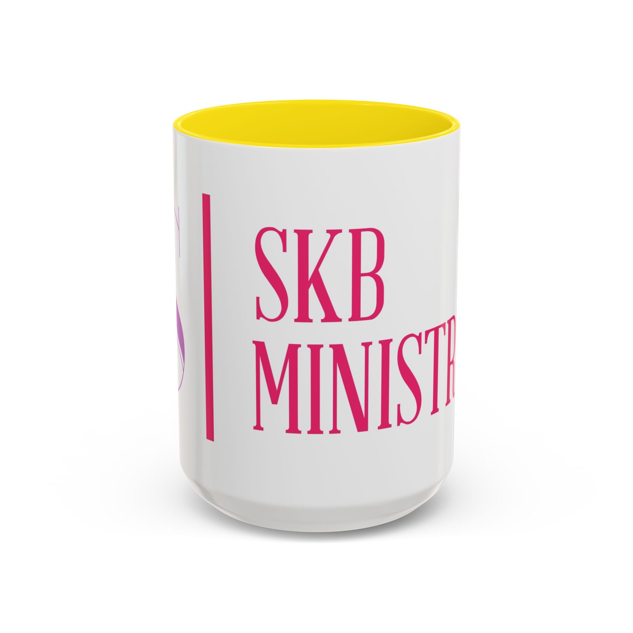 SKB Ministries Accent Coffee Mug — Inspirational Church Coffee Cup (11/15 oz)