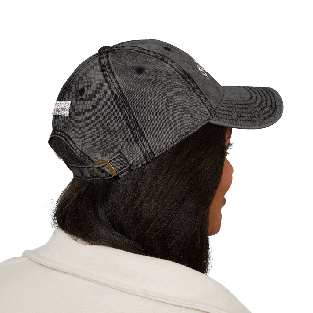 Vintage Embroidered Cap — SKB Ministries Washed Baseball Hat