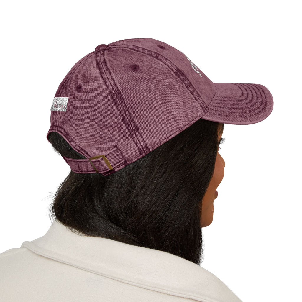 Vintage Embroidered Cap — SKB Ministries Washed Baseball Hat