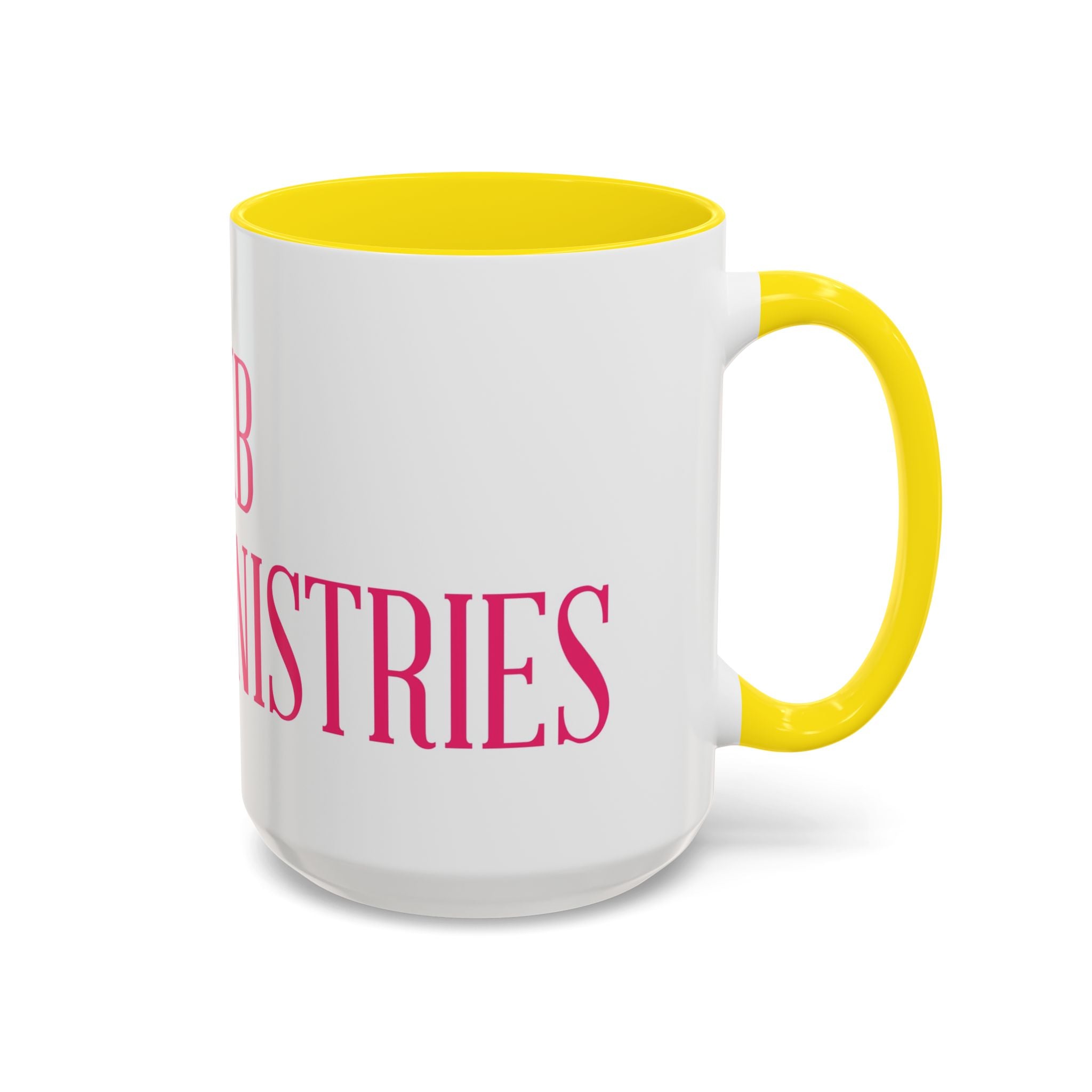 SKB Ministries Accent Coffee Mug — Inspirational Church Coffee Cup (11/15 oz)