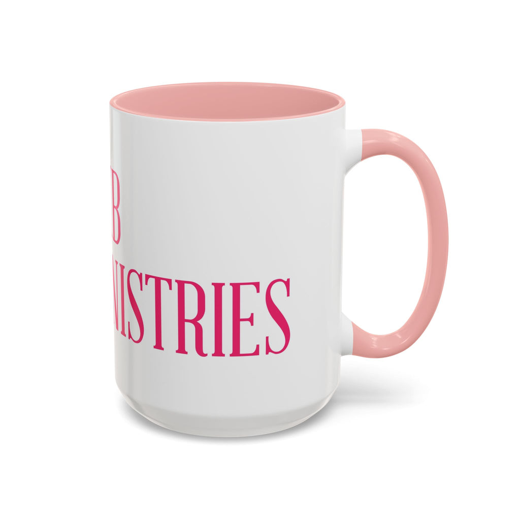 SKB Ministries Accent Coffee Mug — Inspirational Church Coffee Cup (11/15 oz)
