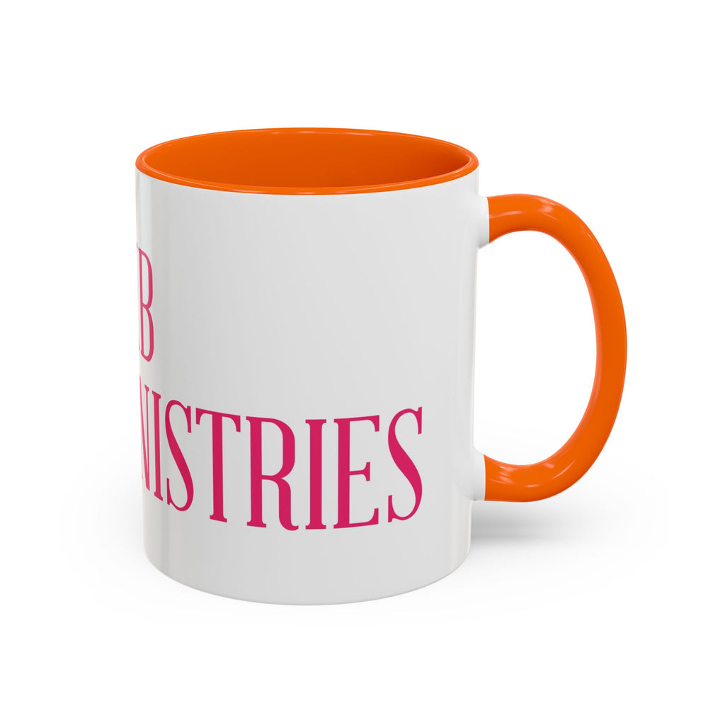 SKB Ministries Accent Coffee Mug — Inspirational Church Coffee Cup (11/15 oz)